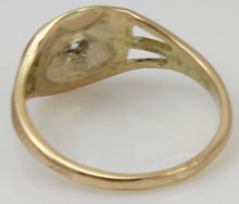 Load image into Gallery viewer, Antique 1920s Art Deco 2mm Antique Cut Genuine Diamond 14k Two-Tone Solid Gold Ladies Cocktail Ring