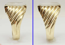 Load image into Gallery viewer, Vintage 1940&#39;s RARE Natural Dendritic Agate 10k Solid Yellow Gold Men&#39;s Ring