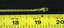 Load image into Gallery viewer, Estate Italian 18k Solid Yellow Gold Mariner Link Chain Necklace 19.5" 8.7 Grams