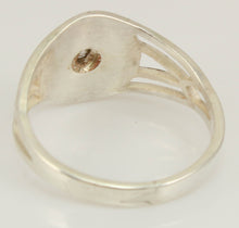 Load image into Gallery viewer, Antique Ostby &amp; Barton 1920&#39;s Art Deco Diamond Silver &amp; 10k Solid White Gold Ladies Cocktail Ring