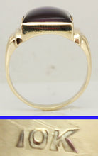 Load image into Gallery viewer, Antique 1920&#39;s Art Deco LARGE 12ct Purple Sapphire 10k Solid Yellow Gold Men&#39;s Ring