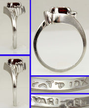 Load image into Gallery viewer, Vintage 1960&#39;s SIGNED VARIGEM Interchangeable 12 Gemstone 10k Solid White Gold Ladies Cocktail Ring